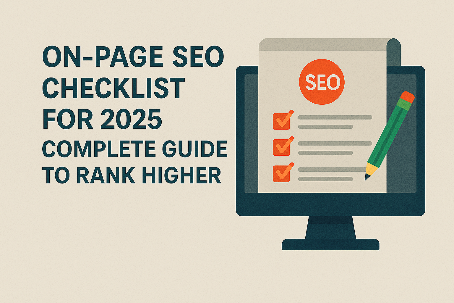 On-Page SEO Checklist for 2025