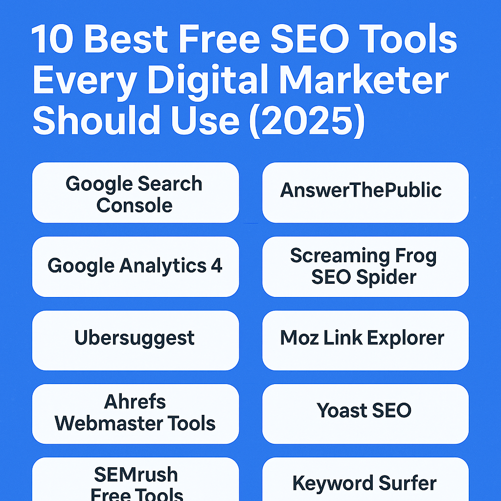 10 Best Free SEO Tools